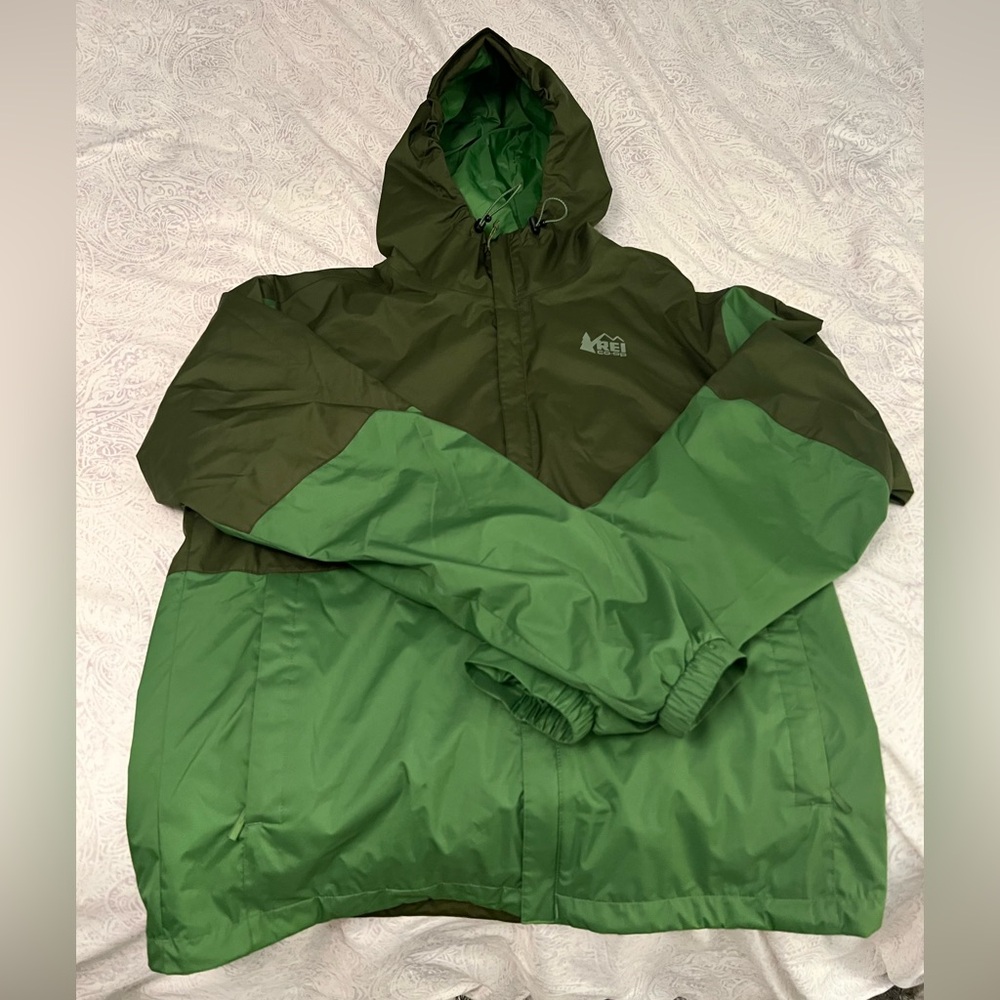 REI Ranier rain jacket
